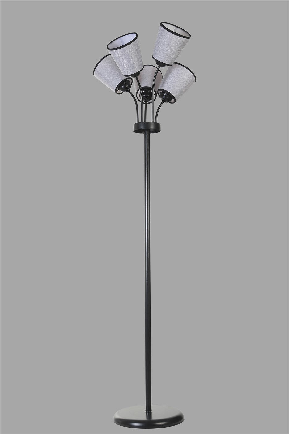 Candeeiro de Pé-Gunes-Preto