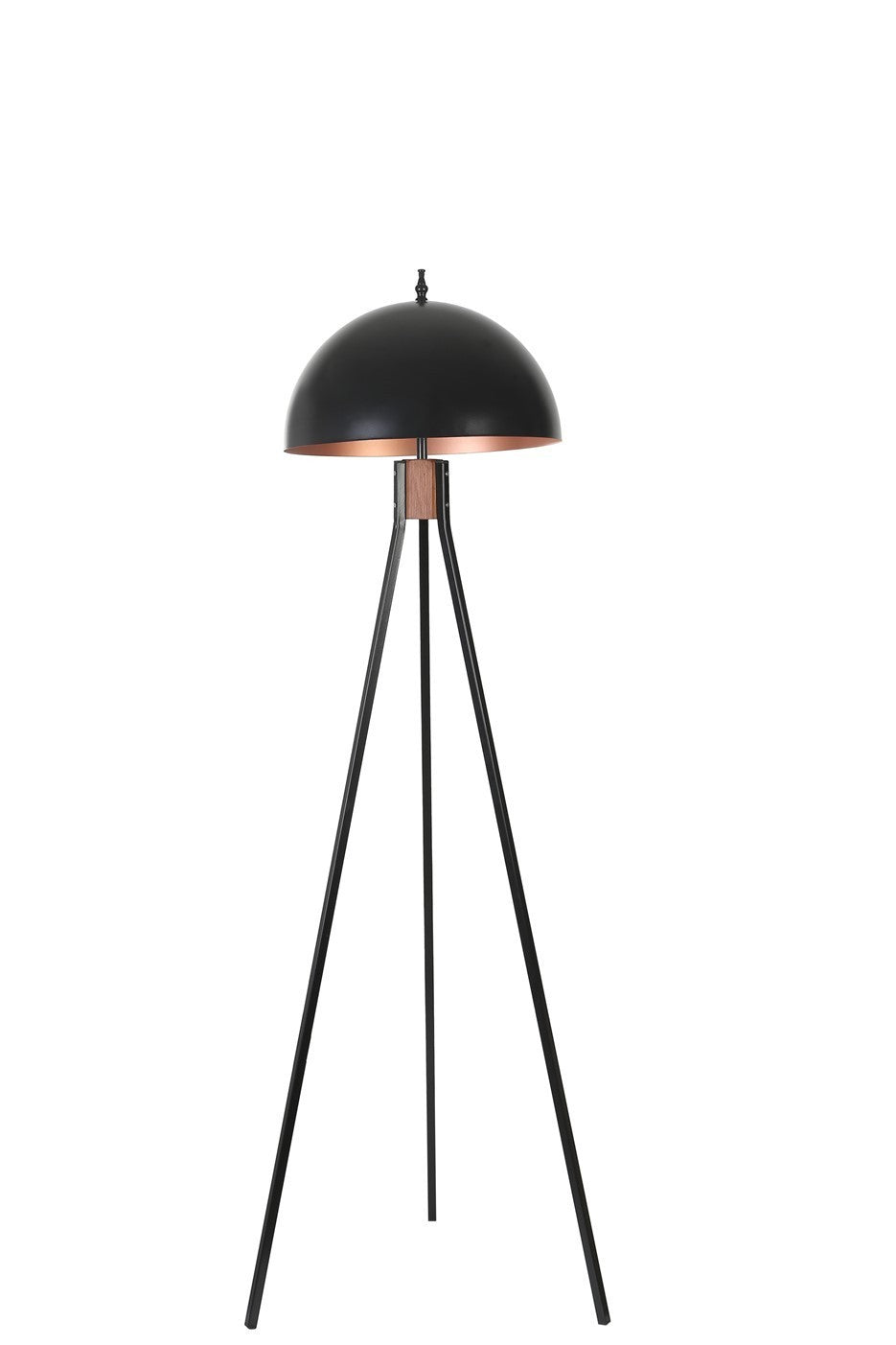 Candeeiro de Pé – 155 cm – Preto – Metal