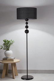 Candeeiro de Pé – 160 cm – Preto – Metal