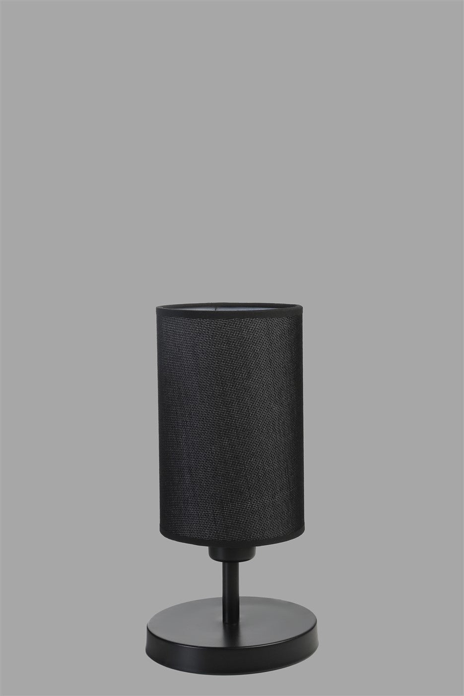 Candeeiro de Mesa – 34 cm altura – Preto – Metal