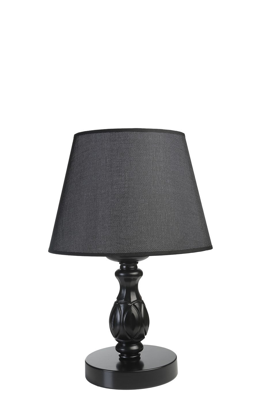 Candeeiro de Mesa – 45 cm – Preto – Metal