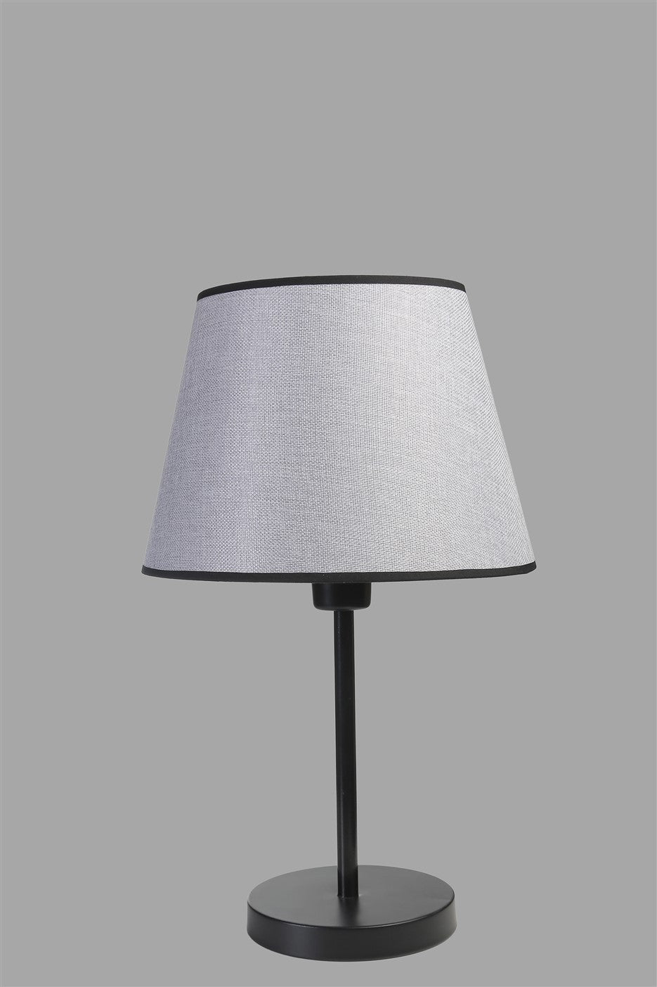 Candeeiro de Mesa – 50 cm – Cinza – Metal