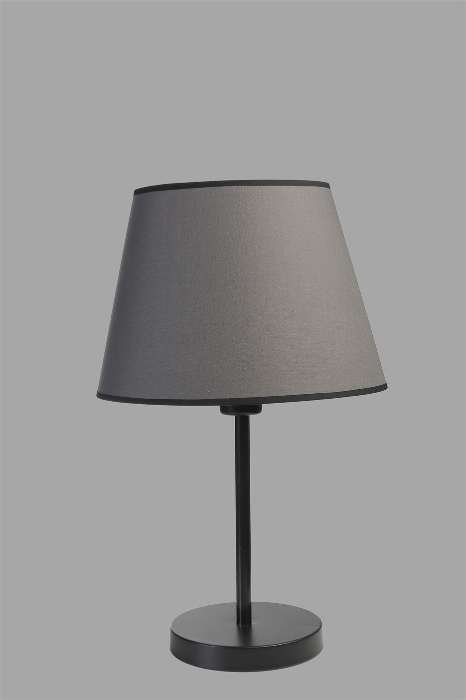 Candeeiro de Mesa - 50 cm - Cinza escuro - Metal