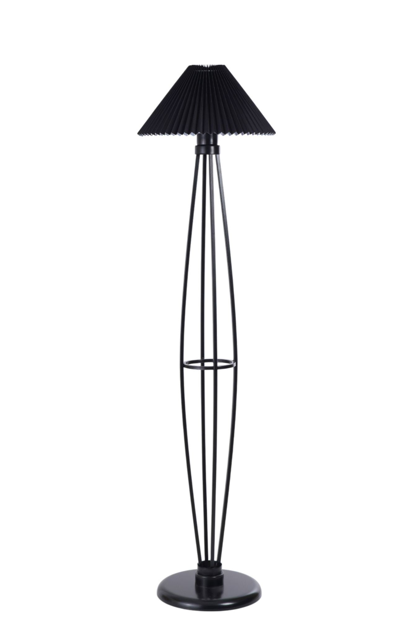 Candeeiro de Pé – 145 cm – Preto – Metal