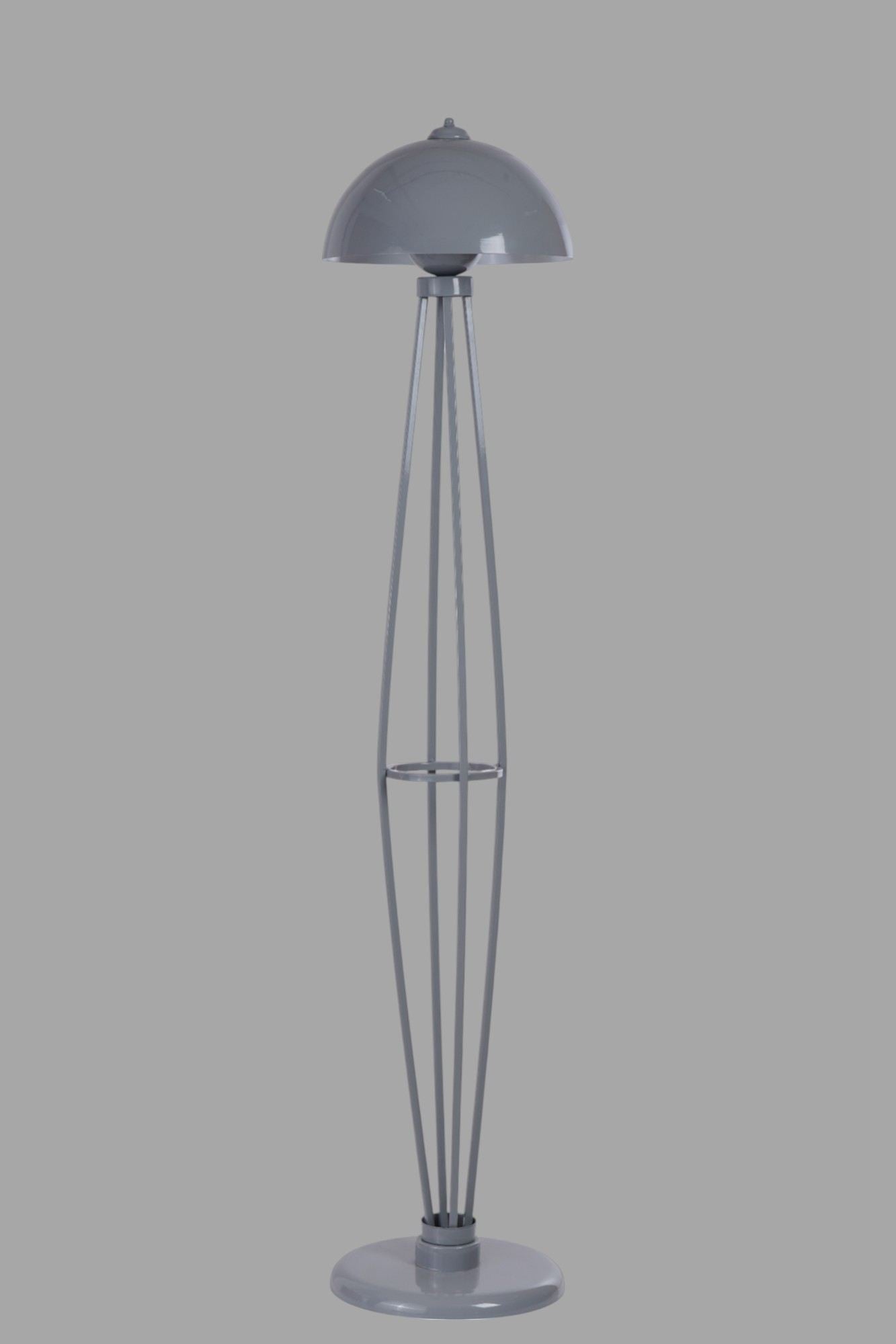 Candeeiro de Pé – 150 cm – Cinza – Metal