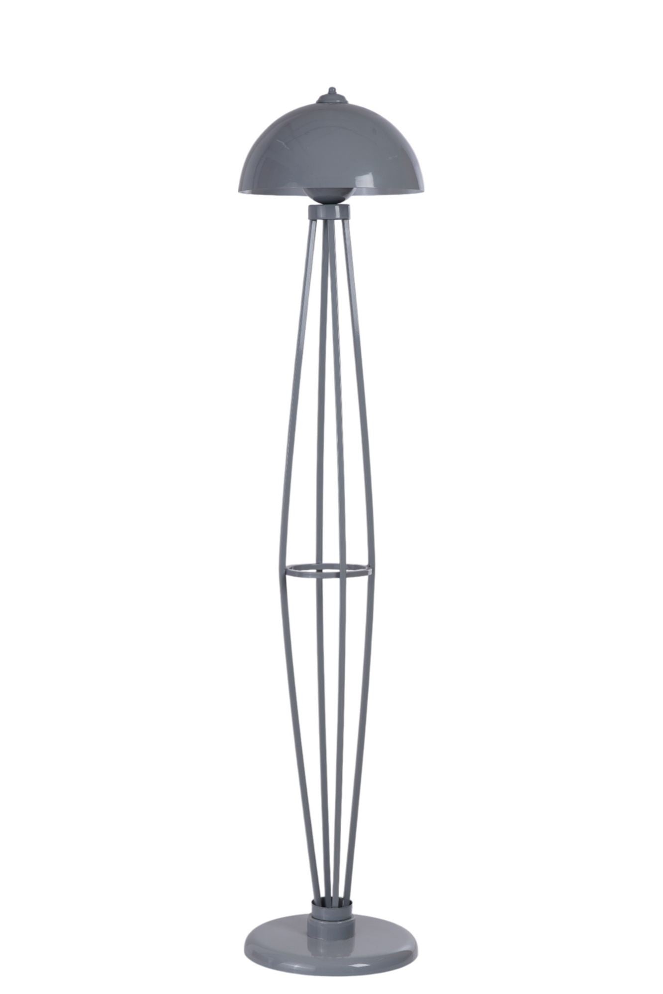 Candeeiro de Pé – 150 cm – Cinza – Metal