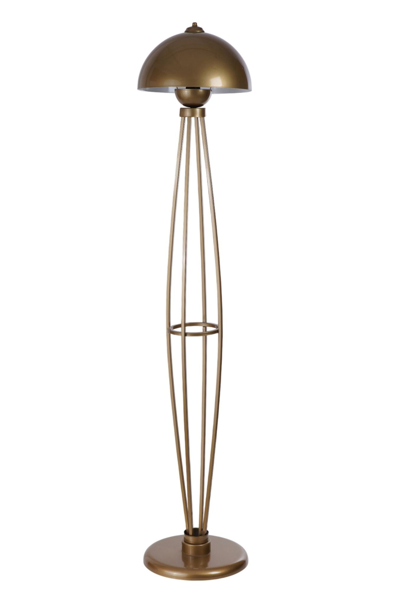 Candeeiro de Pé – 150 cm – Dourado – Metal