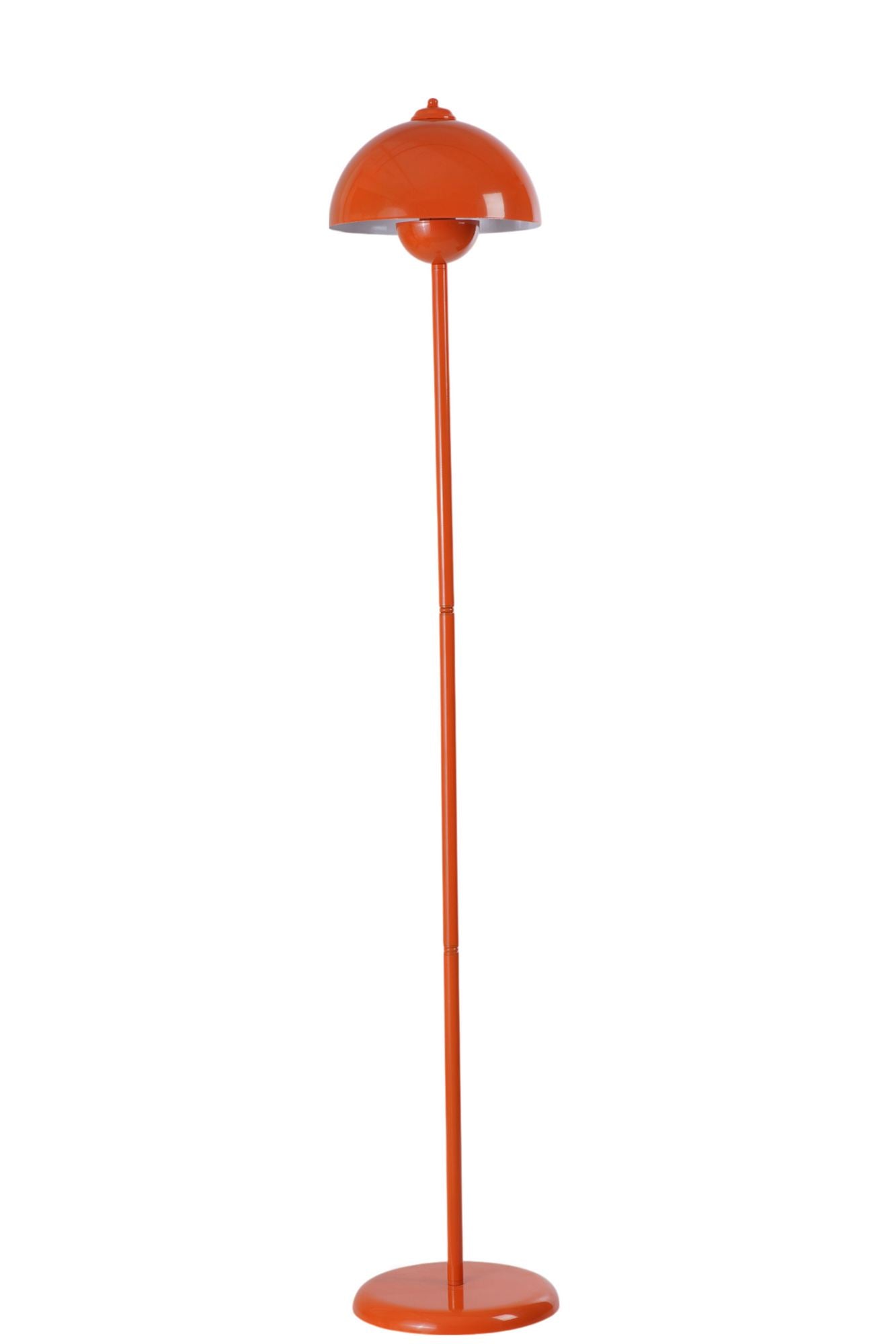 Candeeiro de Pé – 145 cm – Laranja – Metal