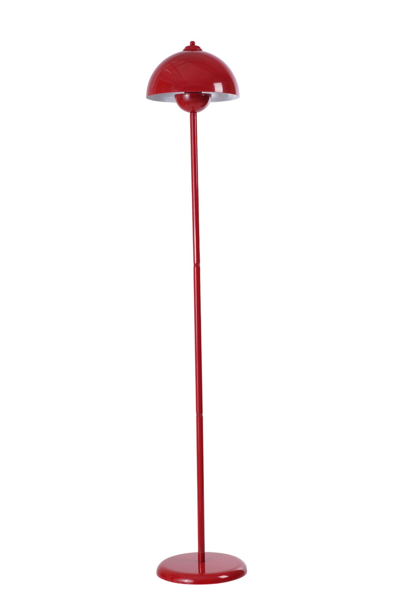 Candeeiro de Pé – 145 cm – Vermelho – Metal