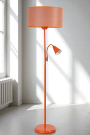 Candeeiro de Pé – 162 cm – Laranja – metal