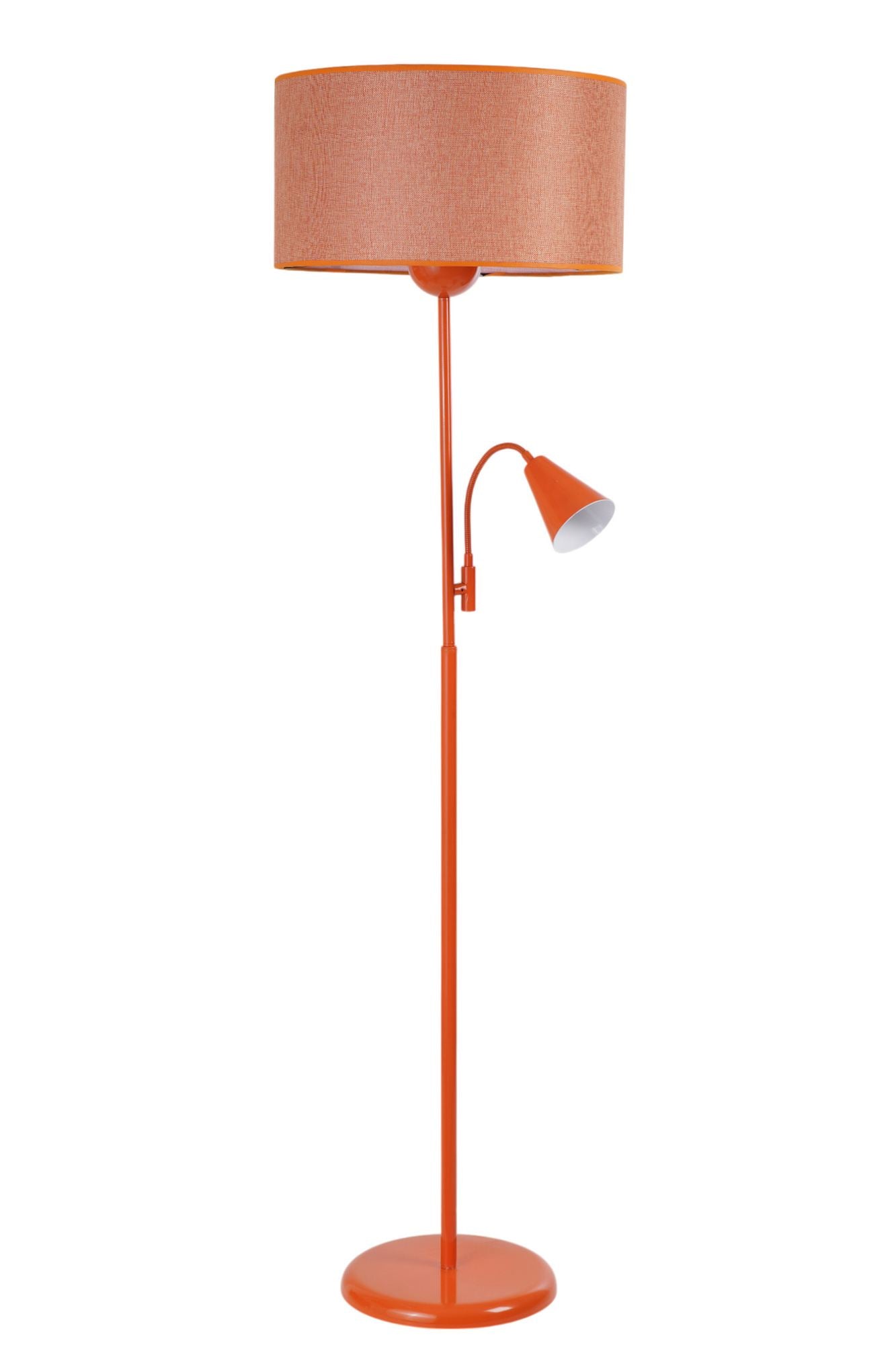 Candeeiro de Pé – 162 cm – Laranja – metal