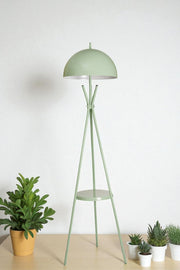 Candeeiro de Pé em Metal – 165 cm de Altura – Cor Menta