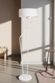 Candeeiro de Pé de Metal – 150 cm de altura – Branca