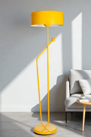 Candeeiro de Pé – 150 cm altura – mostarda – metal