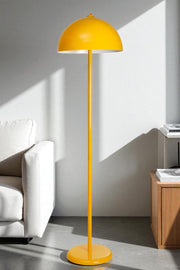 Candeeiro de Pé – 170 cm de altura – mostarda – metal