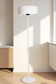 Candeeiro de Pé – 158 cm de Altura – Branca – Metal