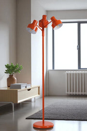 Candeeiro de Pé – 158 cm de altura – Laranja – Metal