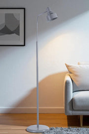 Candeeiro de Pé – 157 cm – Cinza – Metal