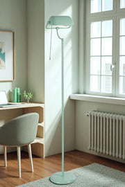 Candeeiro de Pé – 158 cm de Altura – Cor Mint – Metal