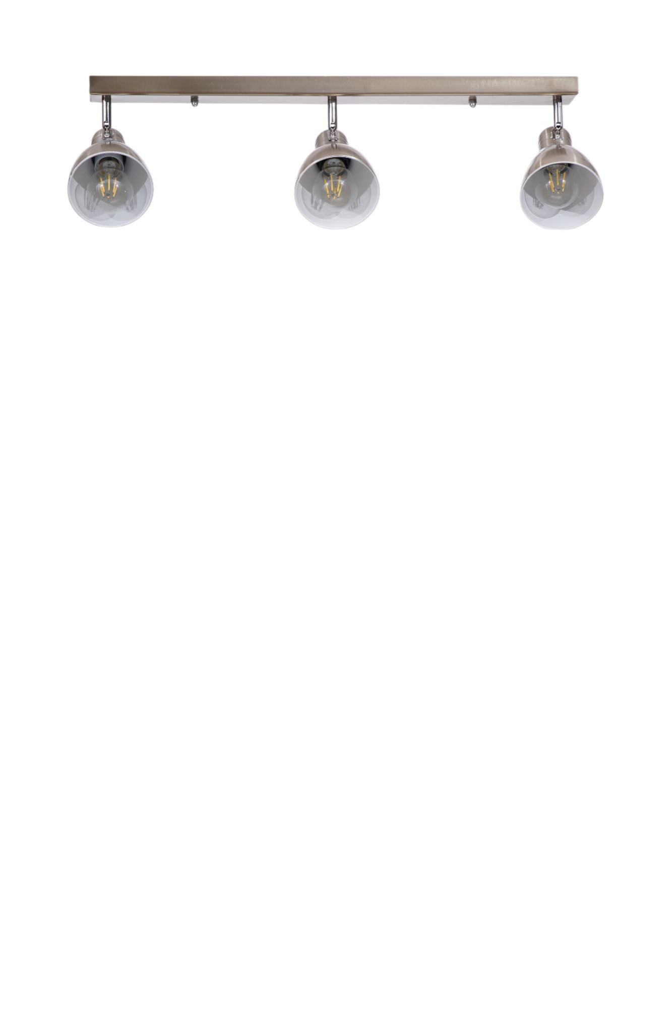 Candeeiro de Teto – 20 cm – Cromado – Metal