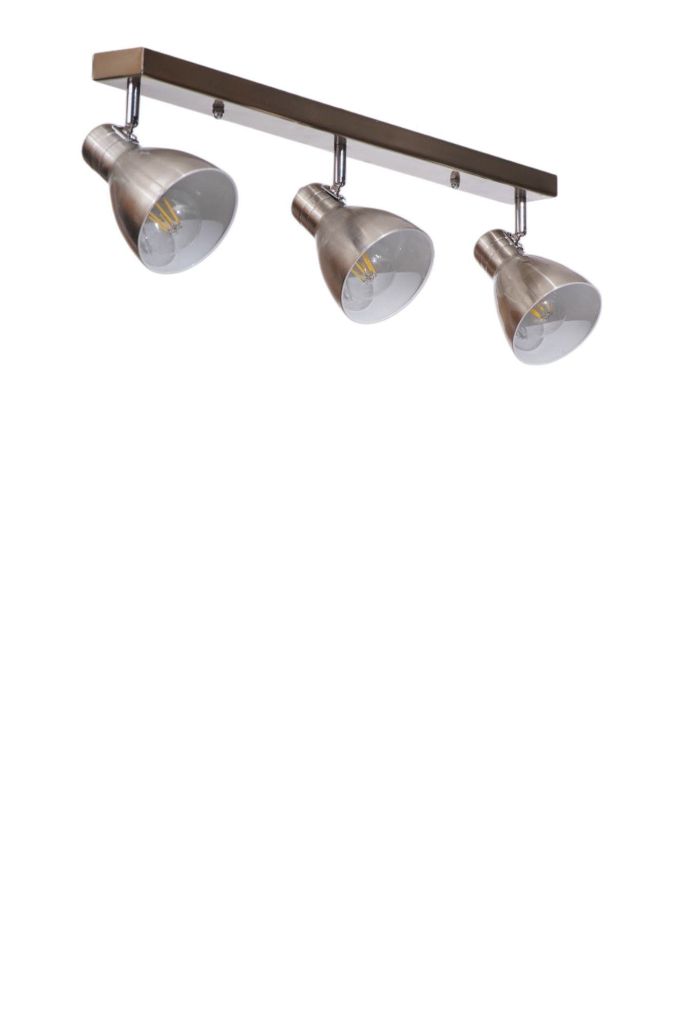 Candeeiro de Teto – 20 cm – Cromado – Metal