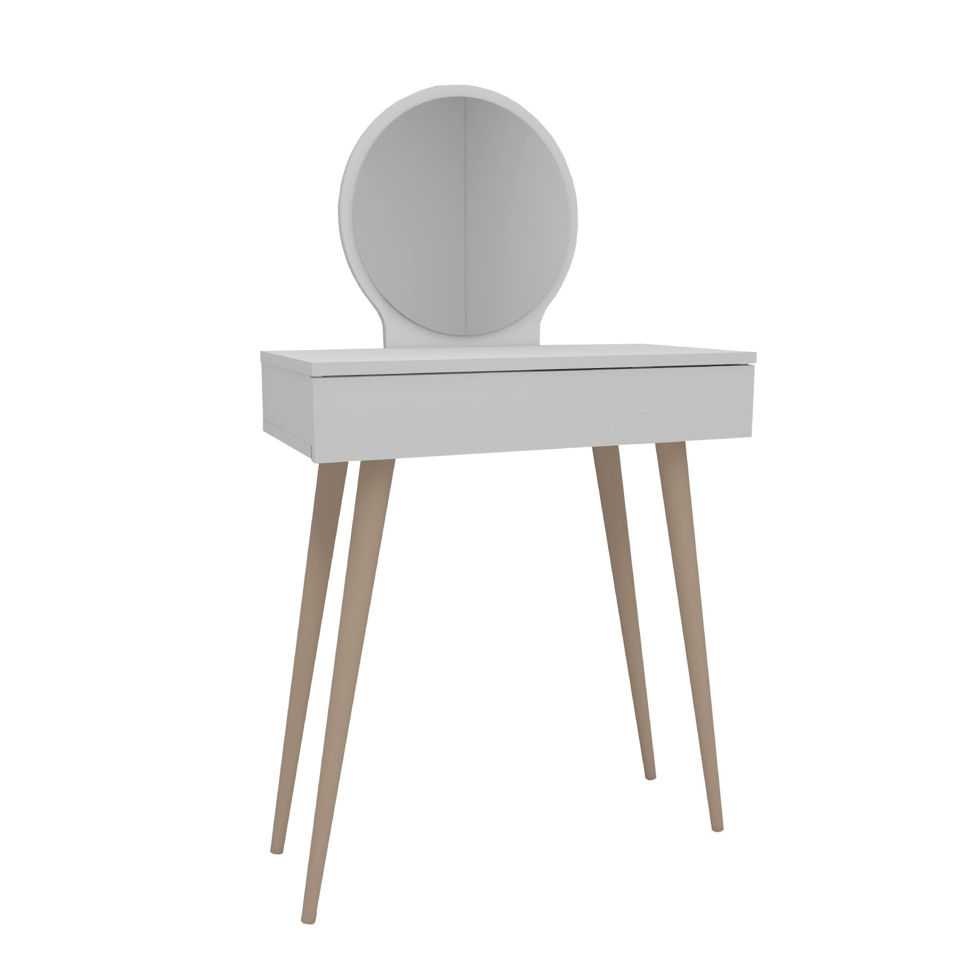 Toucador – 129.2cm x 72cm x 35cm – Branco – MDF