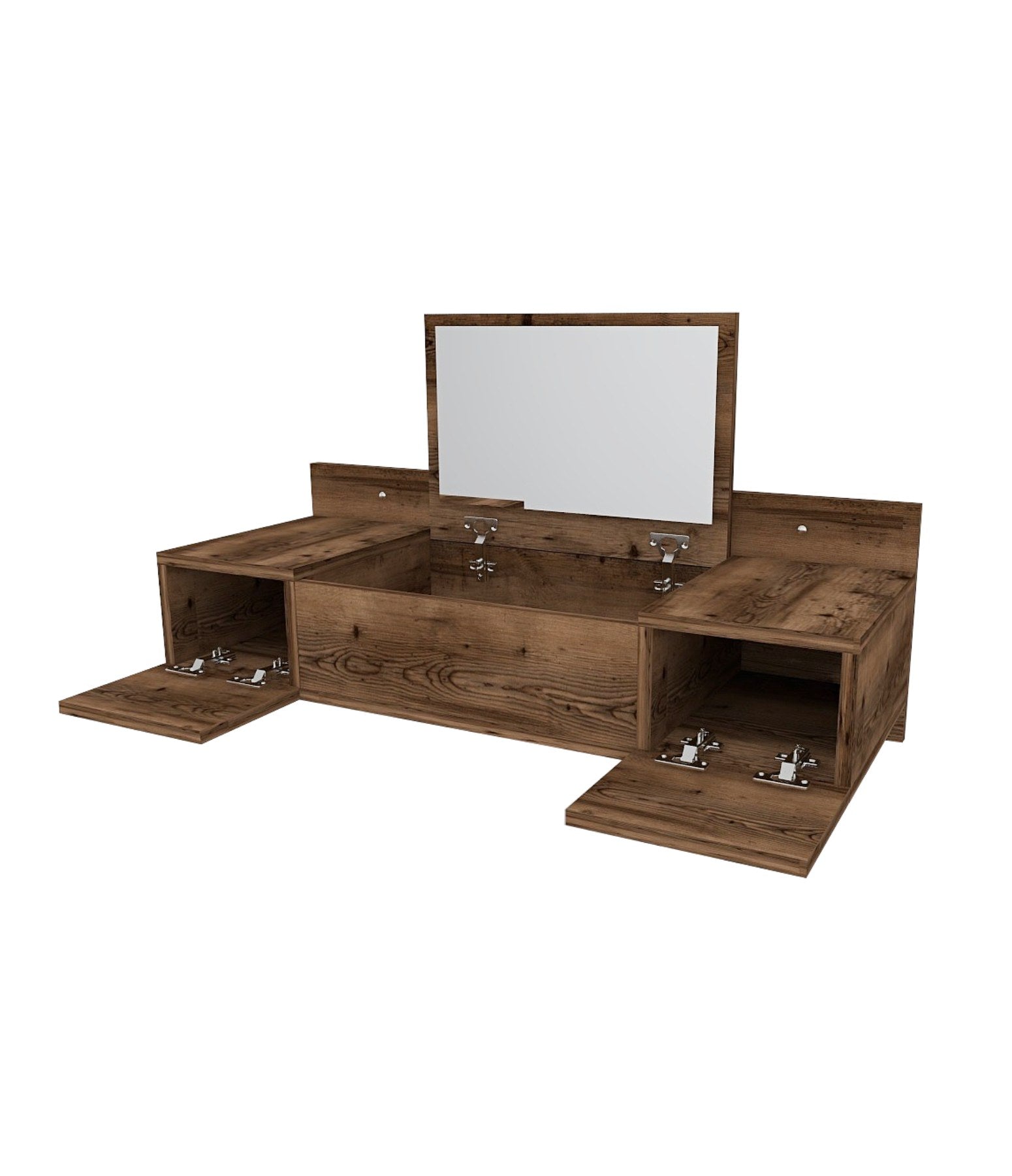 Toucador – 100 cm x 33 cm x 39,1 cm – Cor Lídia – Painéis de Partículas Revestidos a Melamina