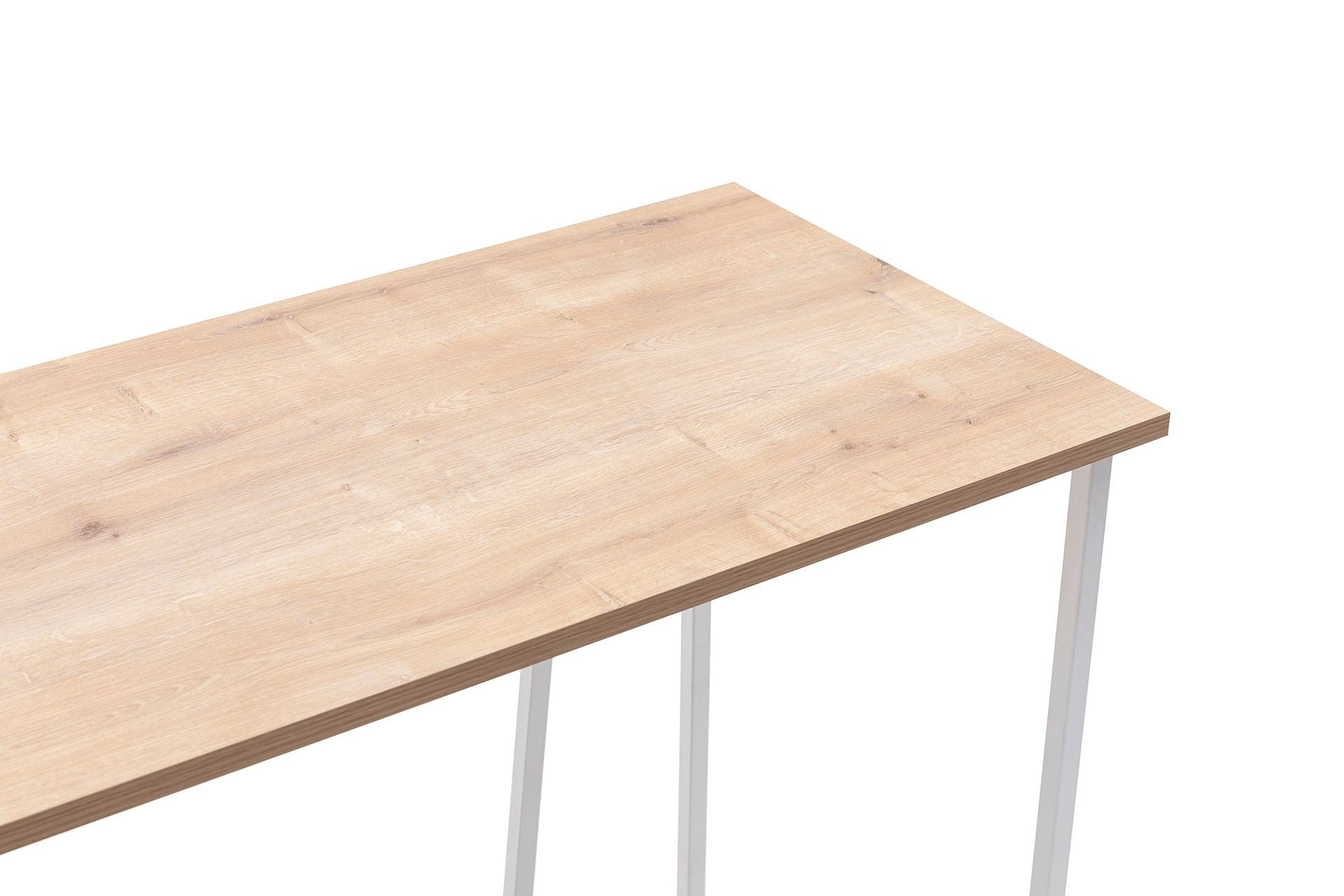 Secretária de Estudo – 120 cm x 50 cm x 72 cm – Branco e Safira – Painéis de partículas