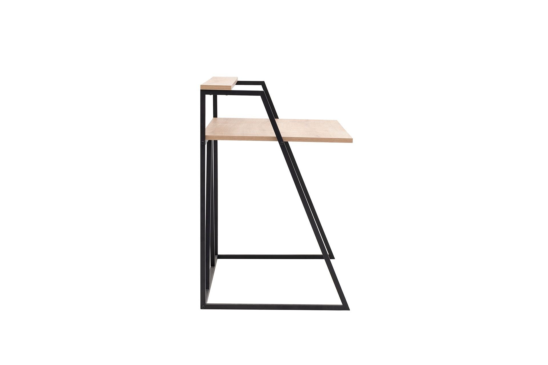 Secretária de Estudo – 105 cm x 60 cm x 90 cm – Safira e Preto – Painéis de partículas revestidos a melamina