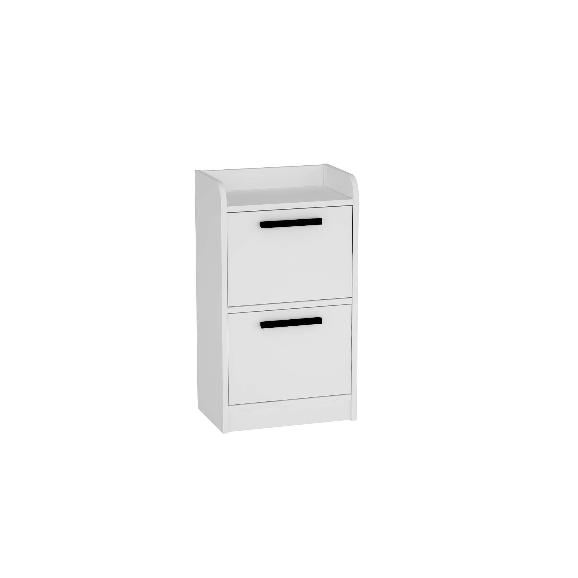 Mesa de cabeceira – 45 cm x 79,4 cm – Branco – Aglomerado revestido de melamina