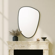Espelho Ecológico Flotal-E Preto Elegante, 91 x 61 cm | 100% MDF, 18 mm de espessura | Perfeito para decoração moderna e espaços elegantes