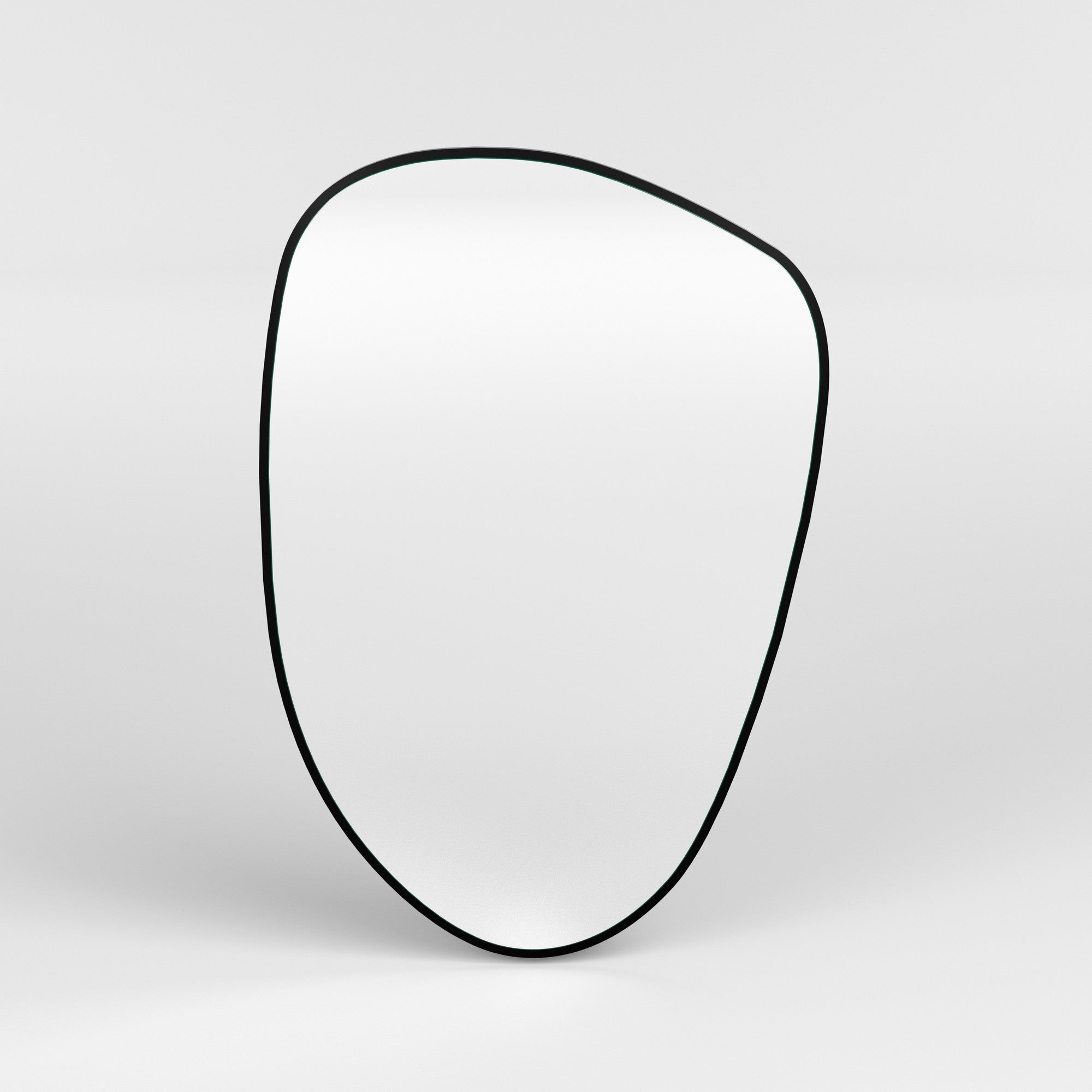 Espelho Ecológico Flotal-E Preto Elegante, 91 x 61 cm | 100% MDF, 18 mm de espessura | Perfeito para decoração moderna e espaços elegantes