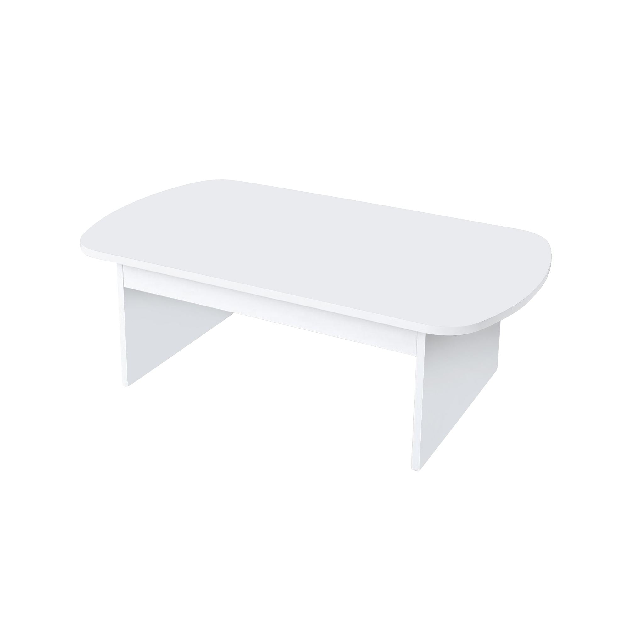 Mesa de Centro – 105cm x 35cm x 60cm – Branco – Melamina