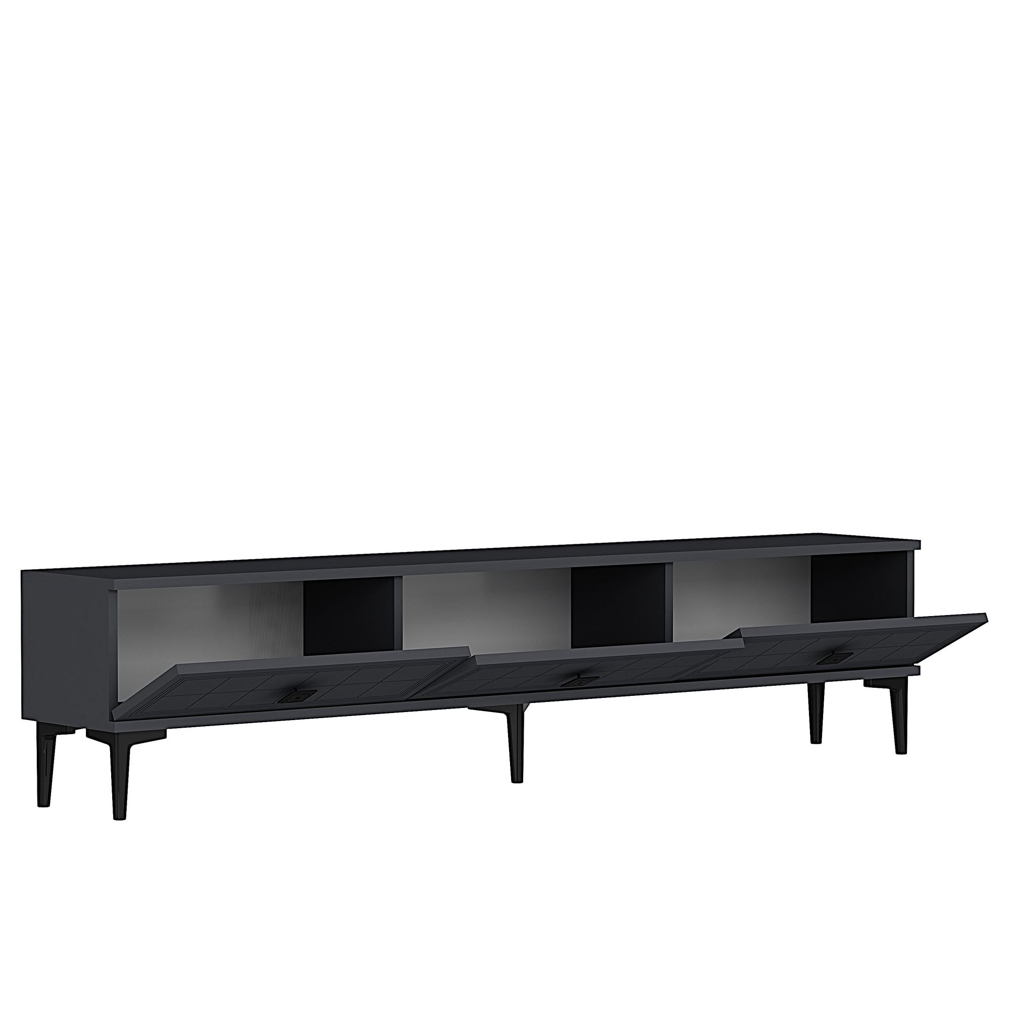 Móvel de TV – 180 cm – Antracite – Aglomerado
