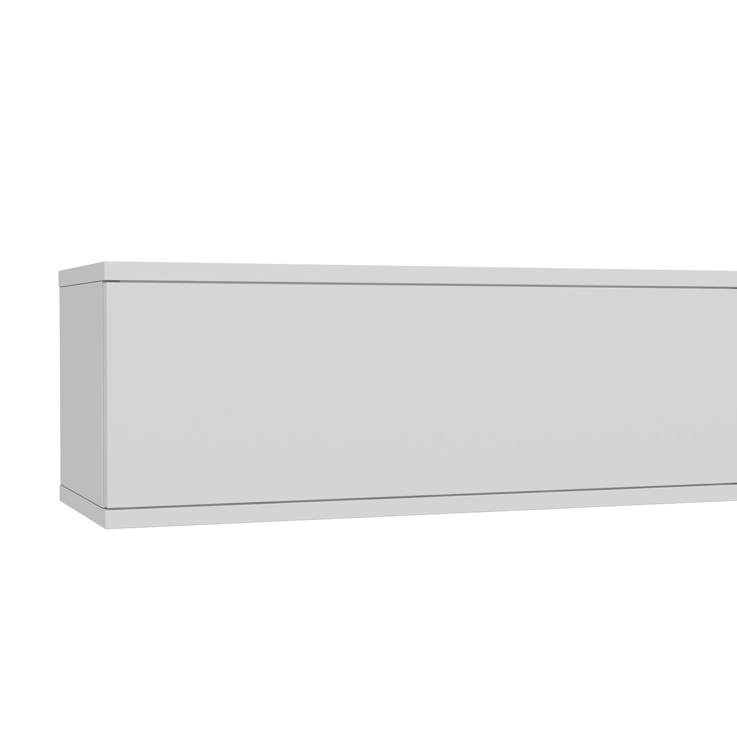 Móvel de TV – 120 cm x 25,8 cm x 29,6 cm – Branco – MDF
