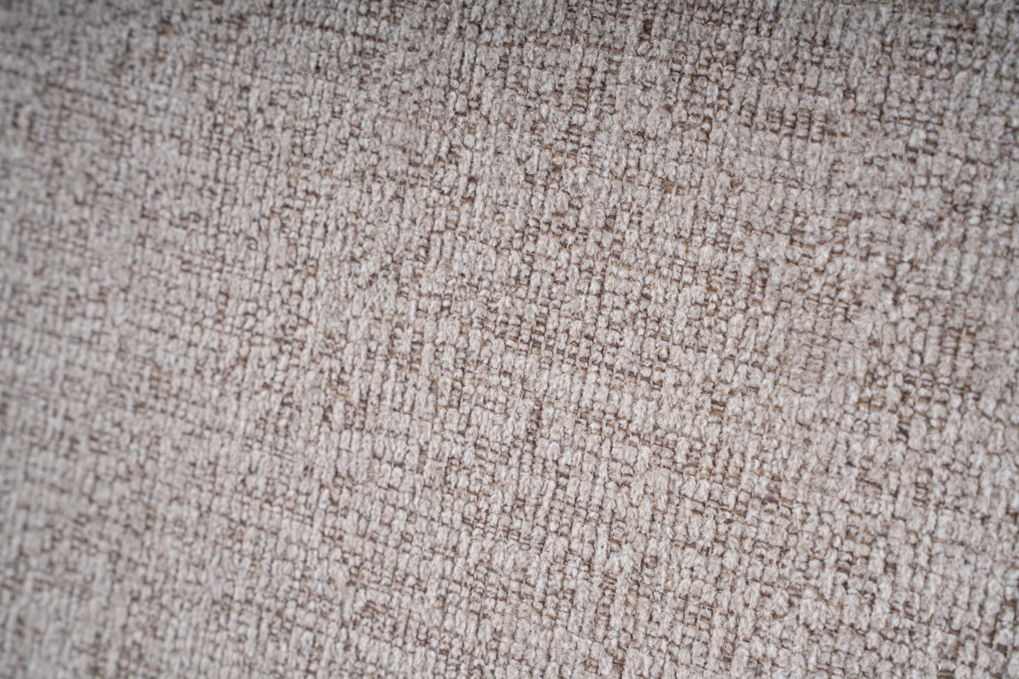 Poltrona elegante de 1 lugar, cor mocha, 108 x 108 x 65 cm | Estrutura 100% madeira de carpa, tecido 100% linho, espuma 32 DNS | Elegante e confortável para espaços de convivência modernas