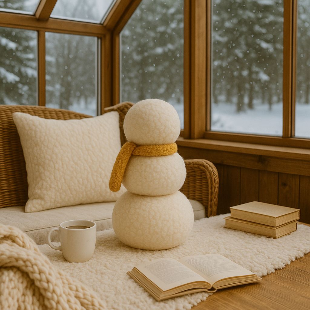 Almofada – 55 x 25 x 19 cm – Marrom – 100% Poliester