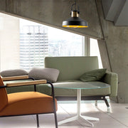 Candeeiro de Teto – 35x35 cm – Preto – Metal