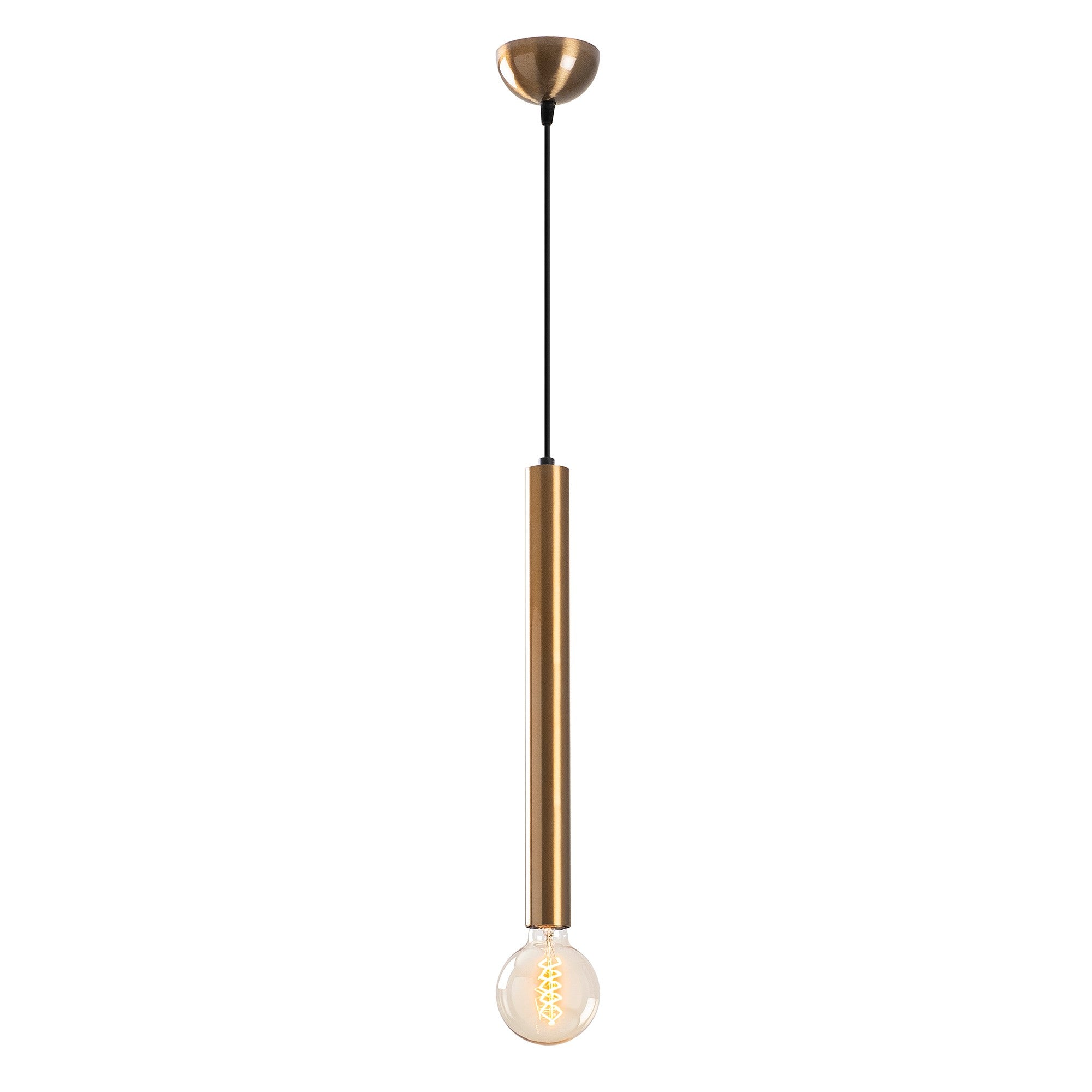 Candeeiro de Teto Vintage Elegante – 139 cm – Metal