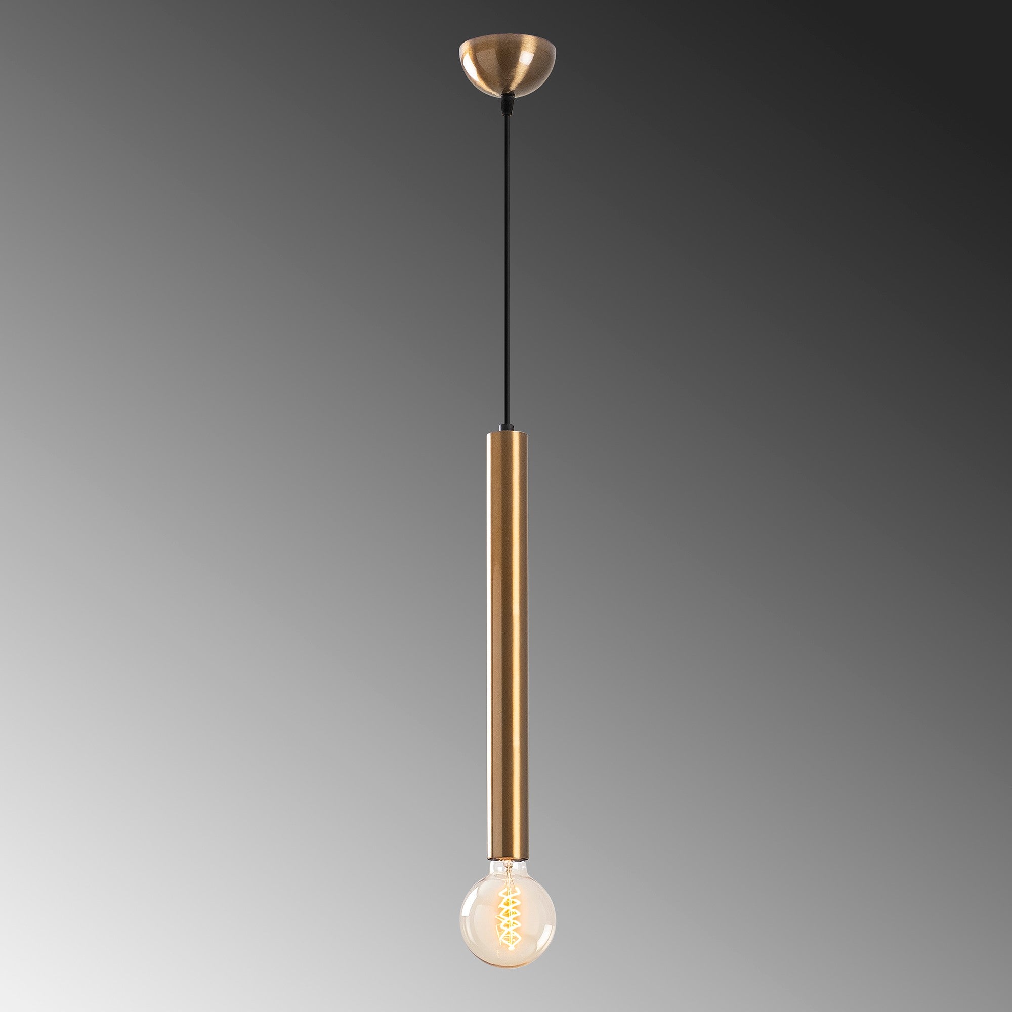 Candeeiro de Teto Vintage Elegante – 139 cm – Metal