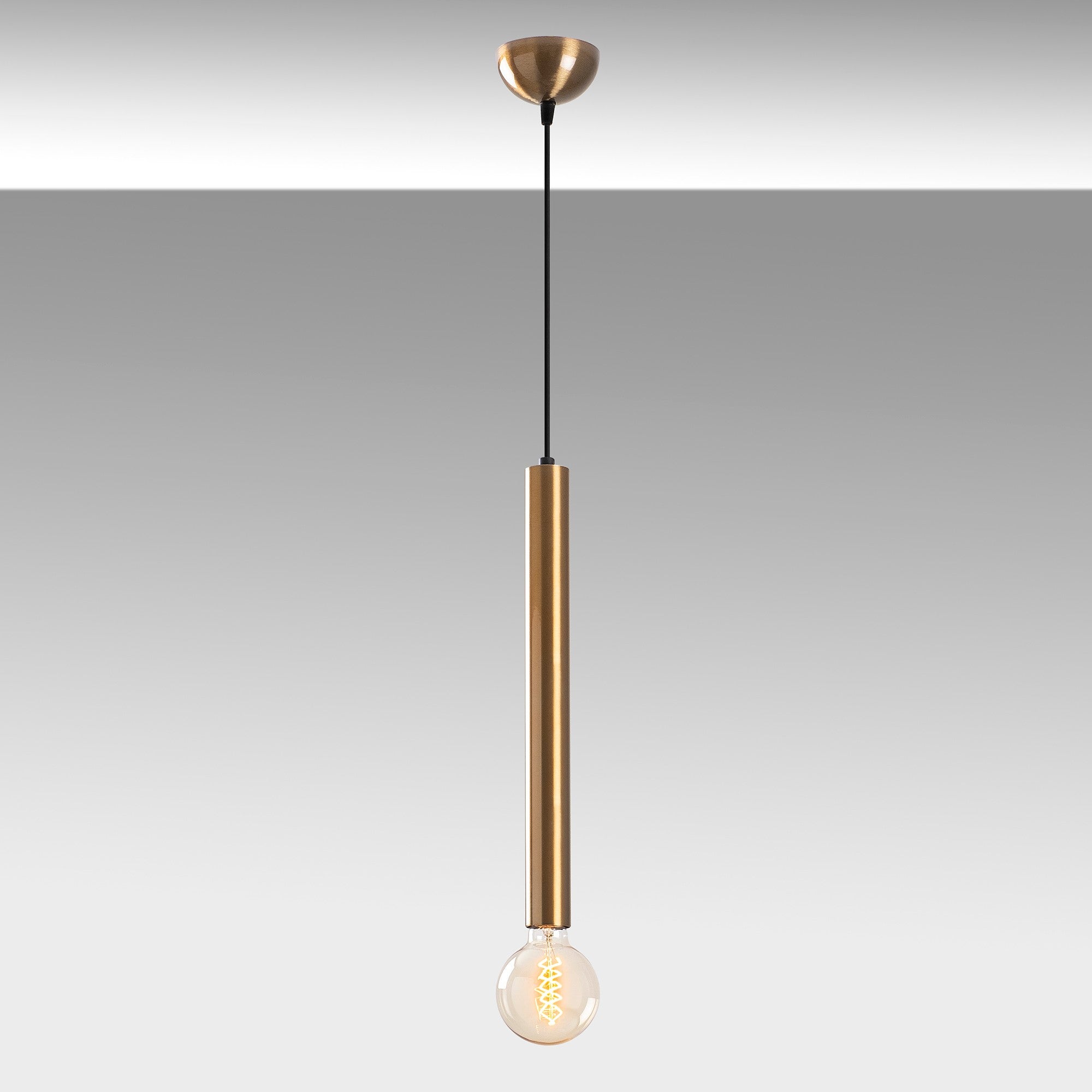 Candeeiro de Teto Vintage Elegante – 139 cm – Metal