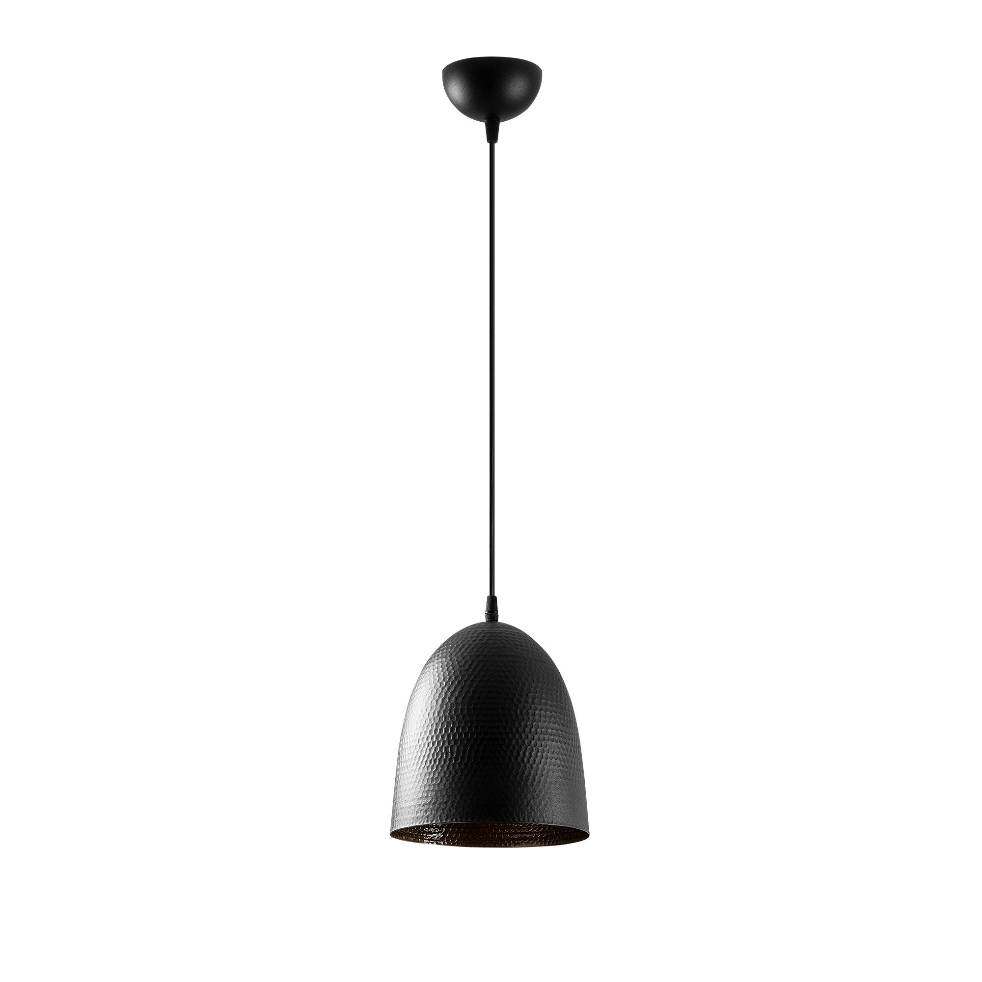 Candeeiro de Teto Industrial – 20 x 20 cm – Preto – Metal