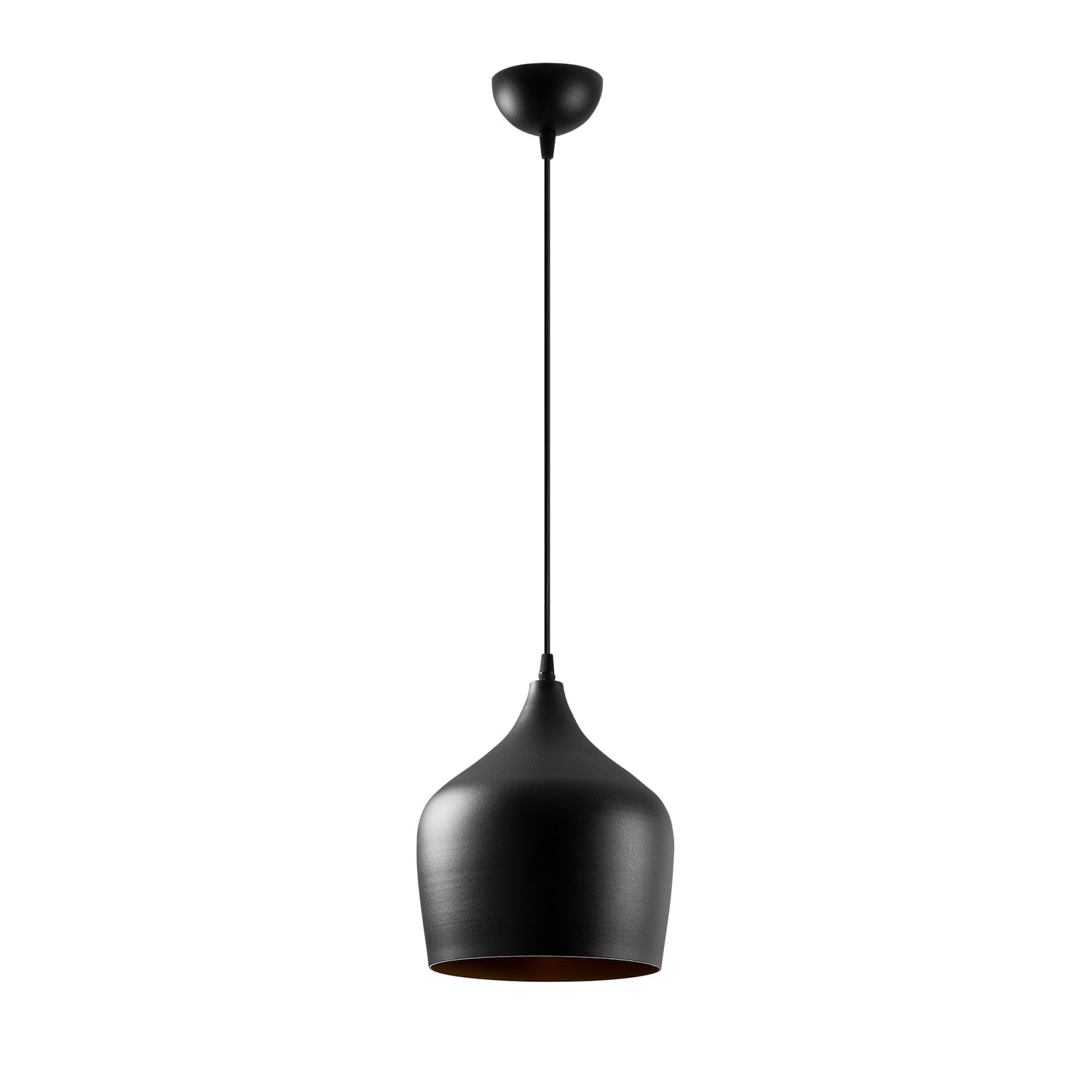 Candeeiro de Teto – 22 x 124 cm – Preto – Metal