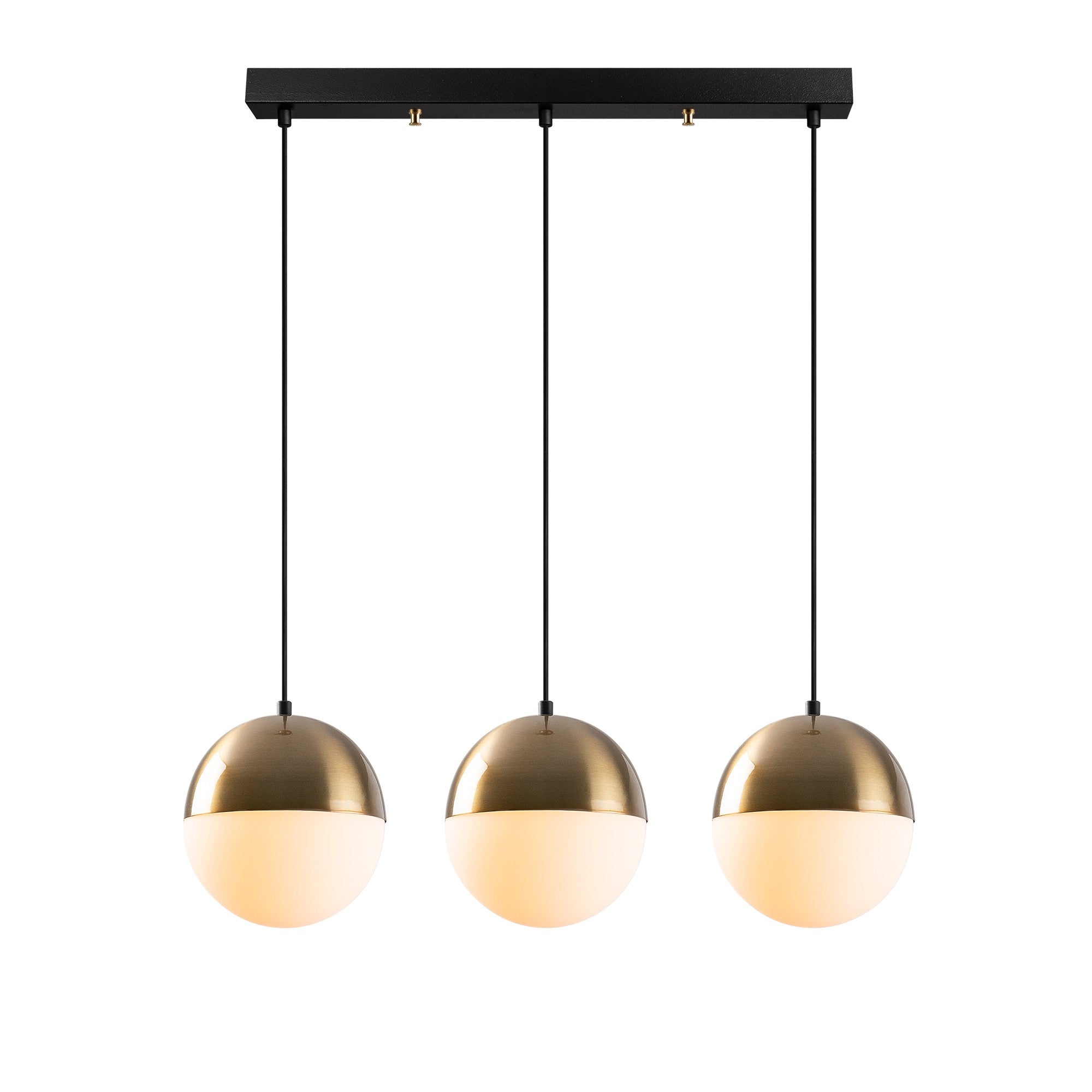 Candeeiro de Teto – altura ajustável 111 cm – Vintage e Branco – Metal