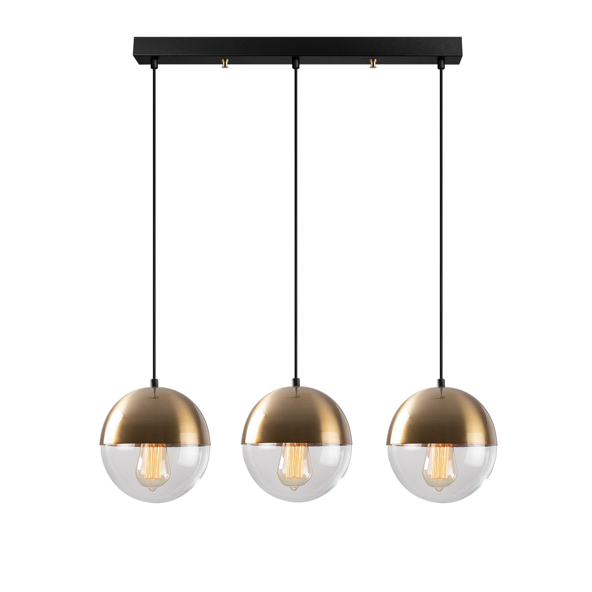Candeeiro de Teto moderno – altura ajustável de 111 cm – cor vintage – corpo de metal