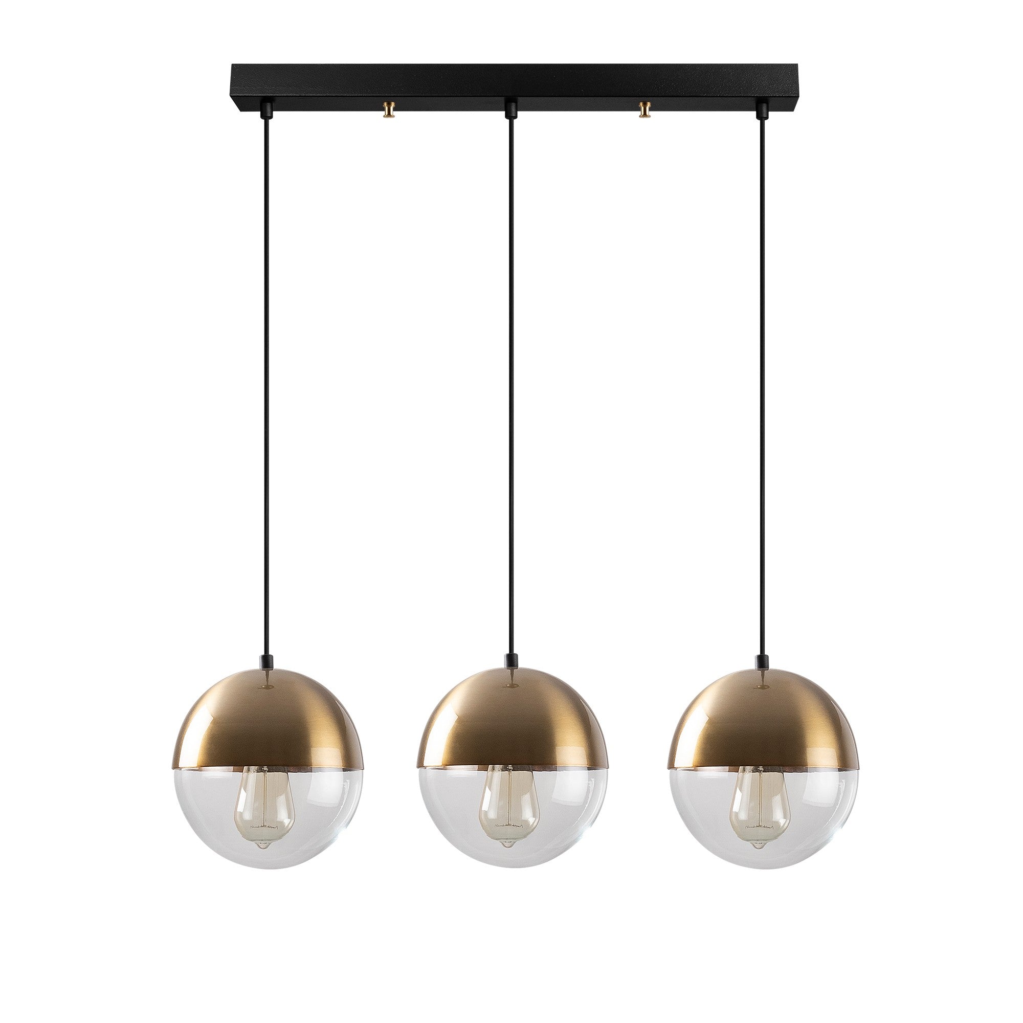 Candeeiro de Teto moderno – altura ajustável de 111 cm – cor vintage – corpo de metal