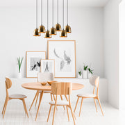 Candeeiro de Teto Vintage Moderno – 85 x 35 cm – Altura 113 cm – Metal