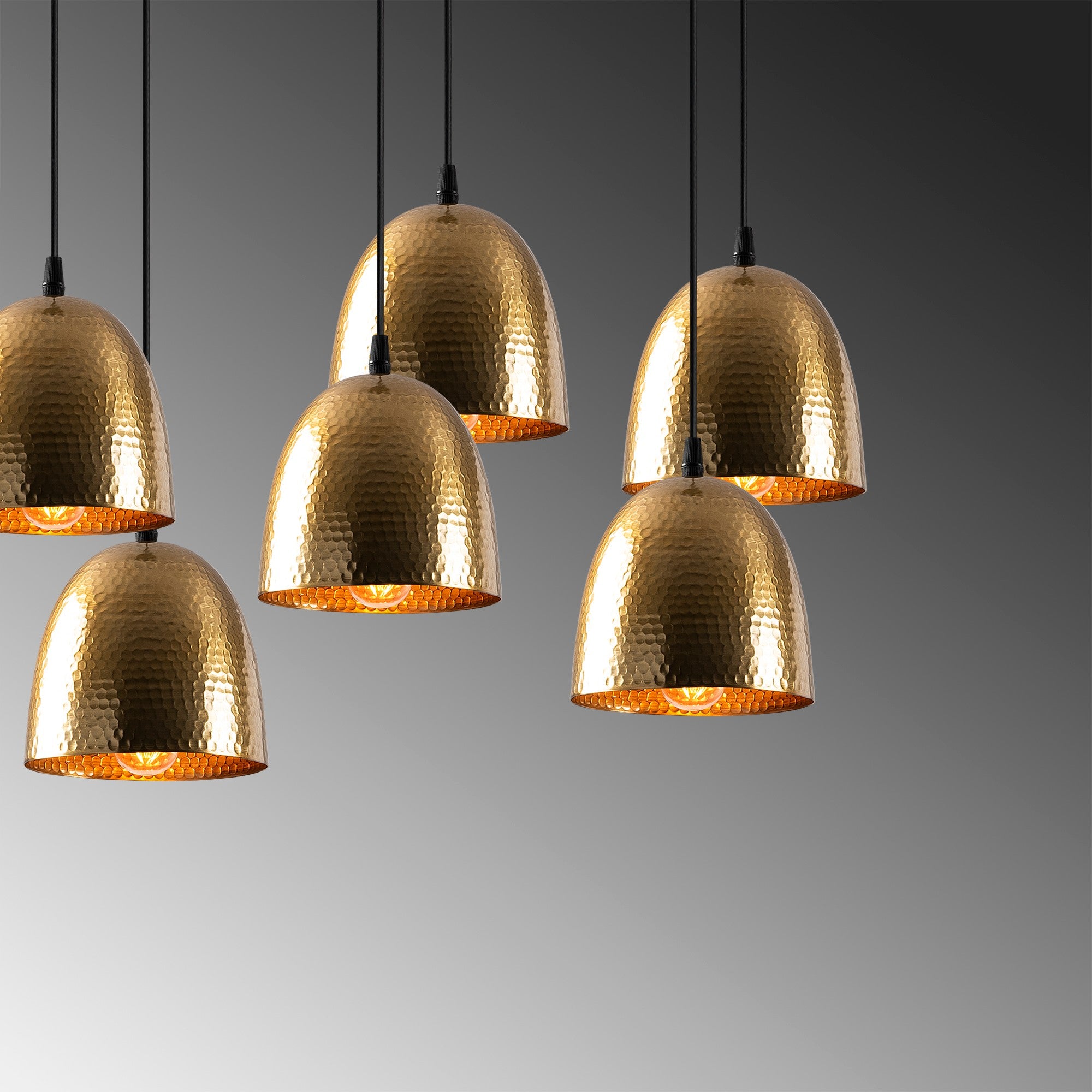 Candeeiro de Teto Vintage Moderno – 85 x 35 cm – Altura 113 cm – Metal