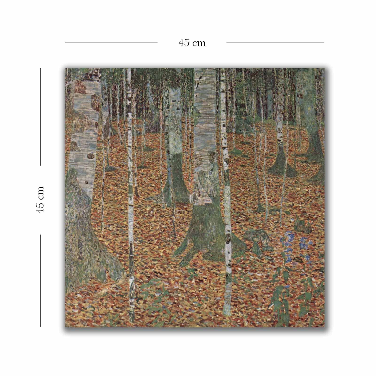 Quadro Decorativo em Tela 45x45cm - Moldura de Madeira Premium - Arte Multicolor para Decoração de Interiores