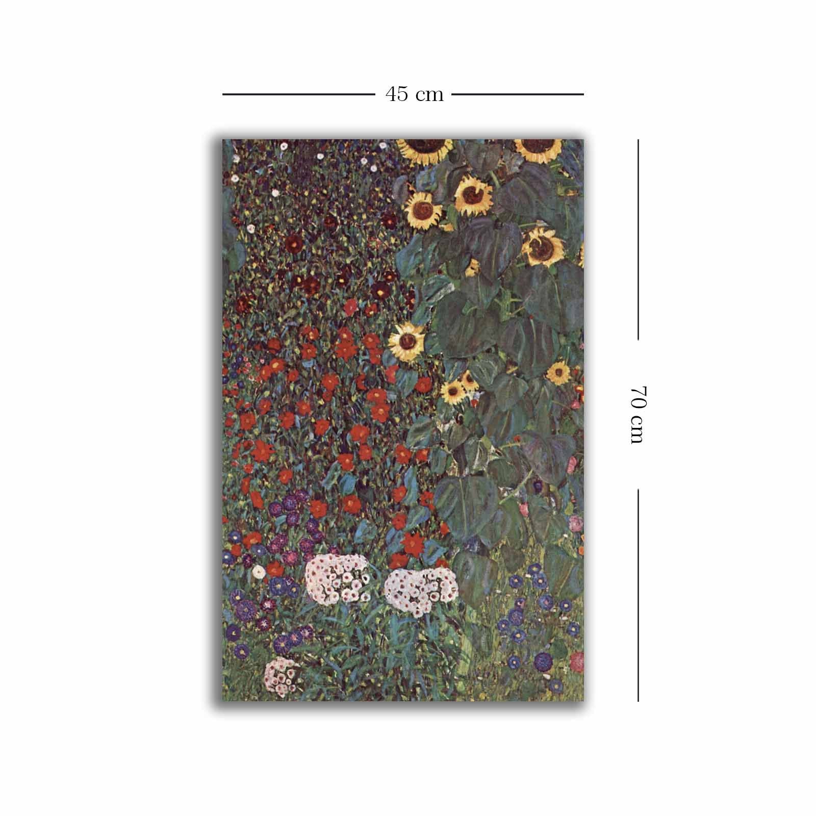 Quadro Decorativo em Tela Multicolor 45x70cm com Moldura de Madeira - Arte Premium para Decoração de Interiores